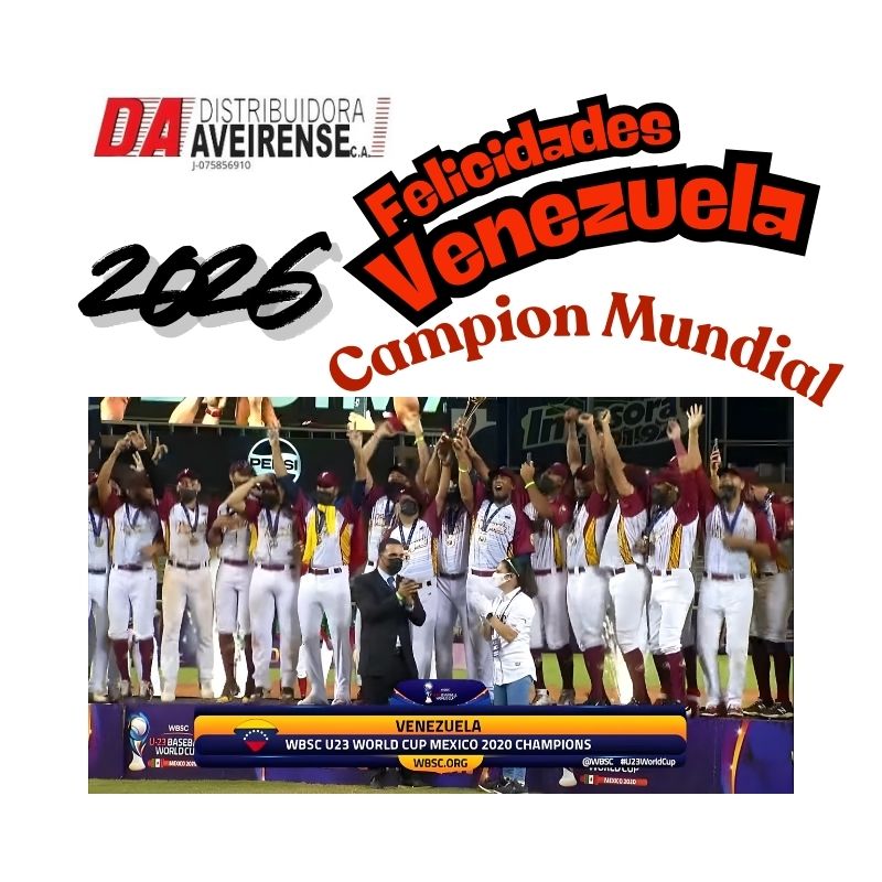¡Orgullo Nacional! Venezuela se Corona Campeón Mundial y Distribuidora Aveirense Celebra el Éxito