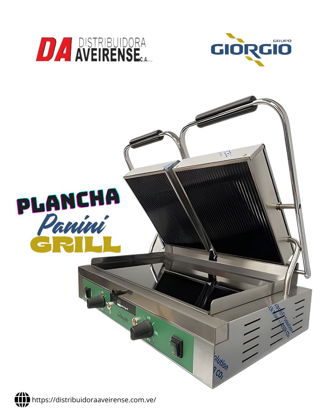 🚀 Distribuidora Aveirense (Plancha Panini Grill) 🚀