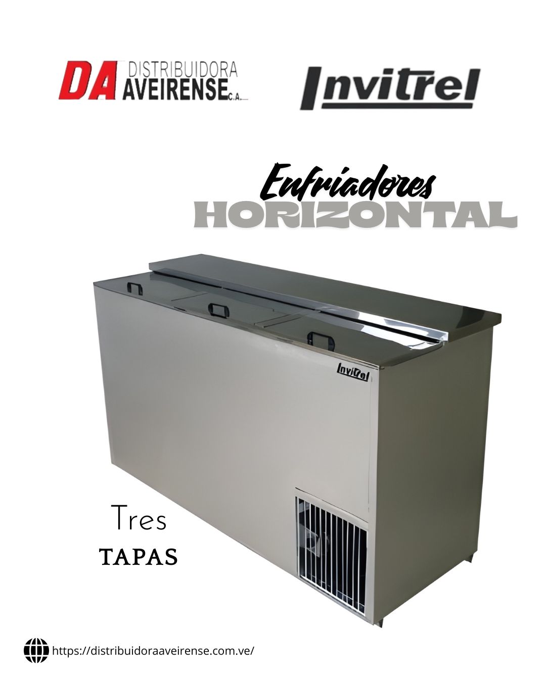 **❄️ Enfriadores Horizontales Invitrel: 🧊 Refrigeración Comercial de Calidad ✅**