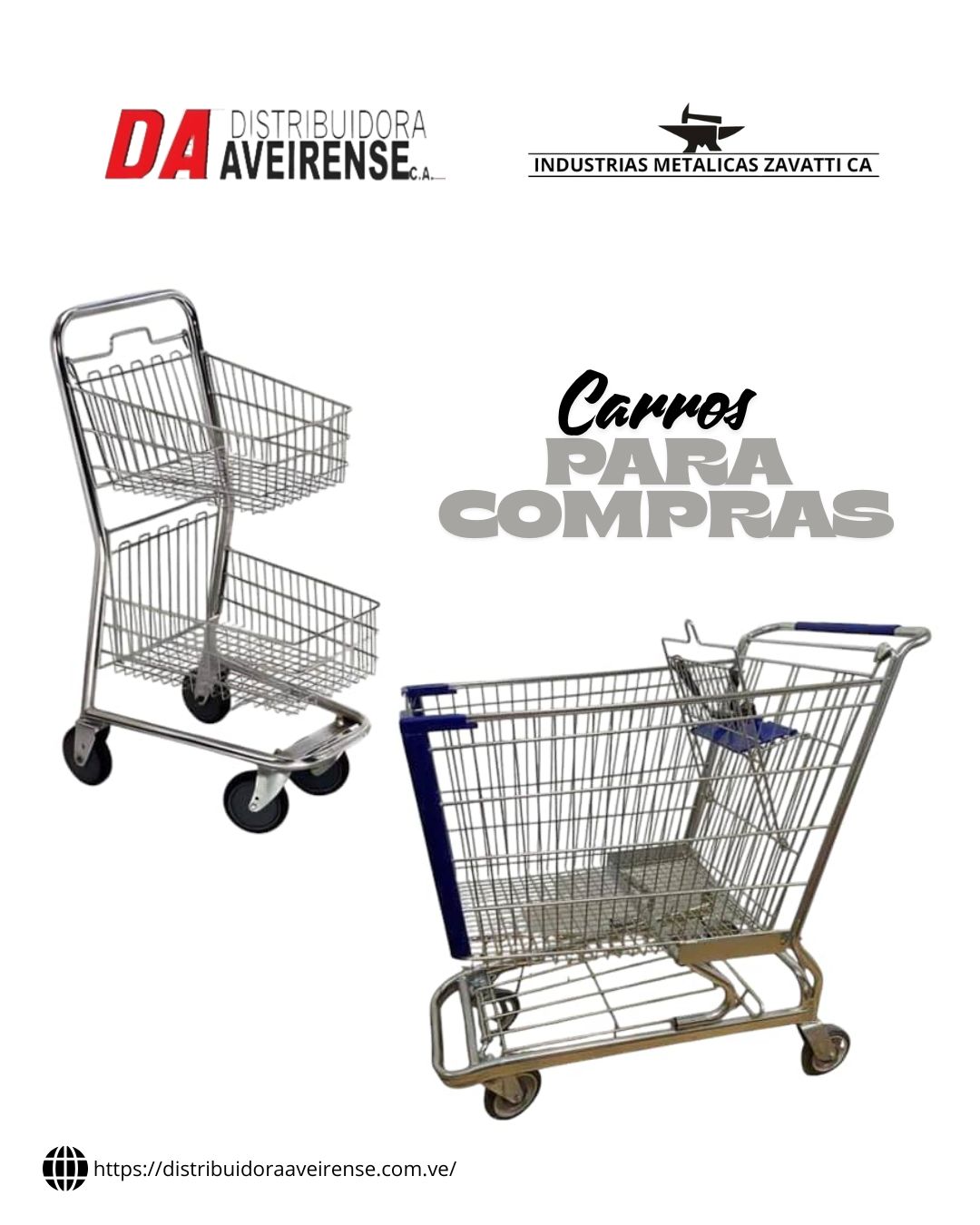 Carros de Compras 🛍️ DURADEROS y Resistentes para Autoservicios 