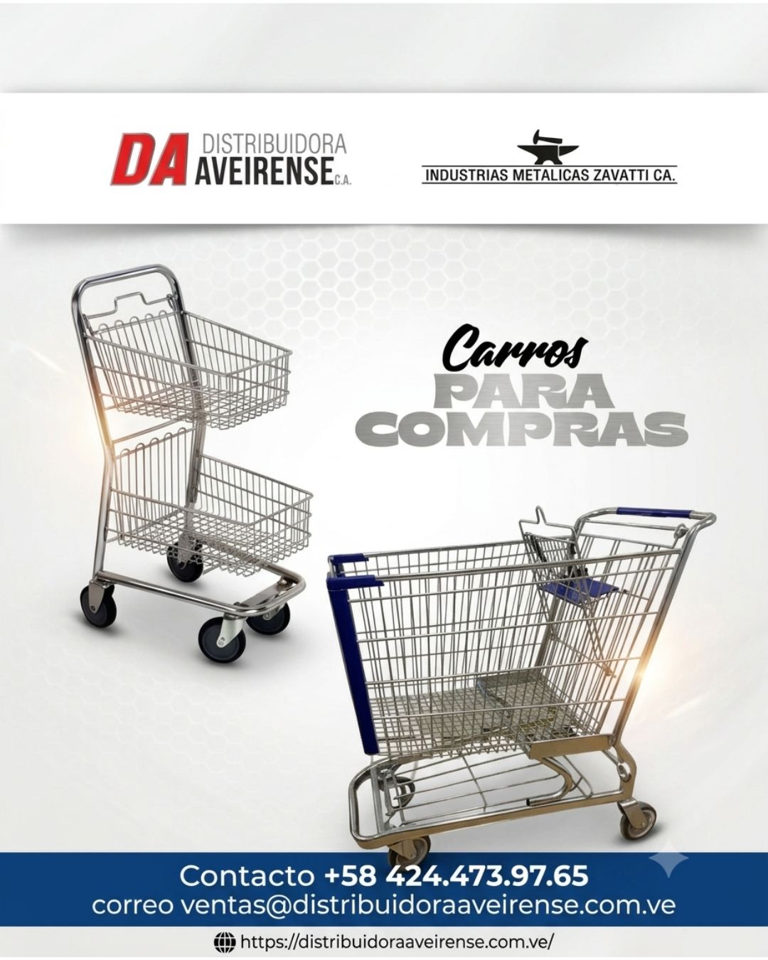 Carros de Compras 🛍️ DURADEROS y Resistentes para Autoservicios 