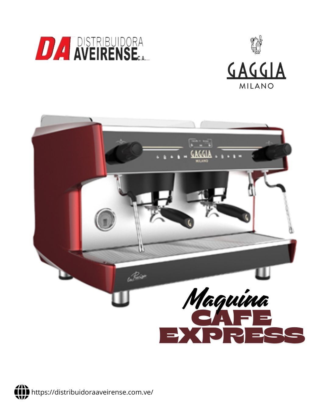 Máquinas de Café Gaggia 🇮🇹: Espresso Profesional y Repuestos en Venezuela