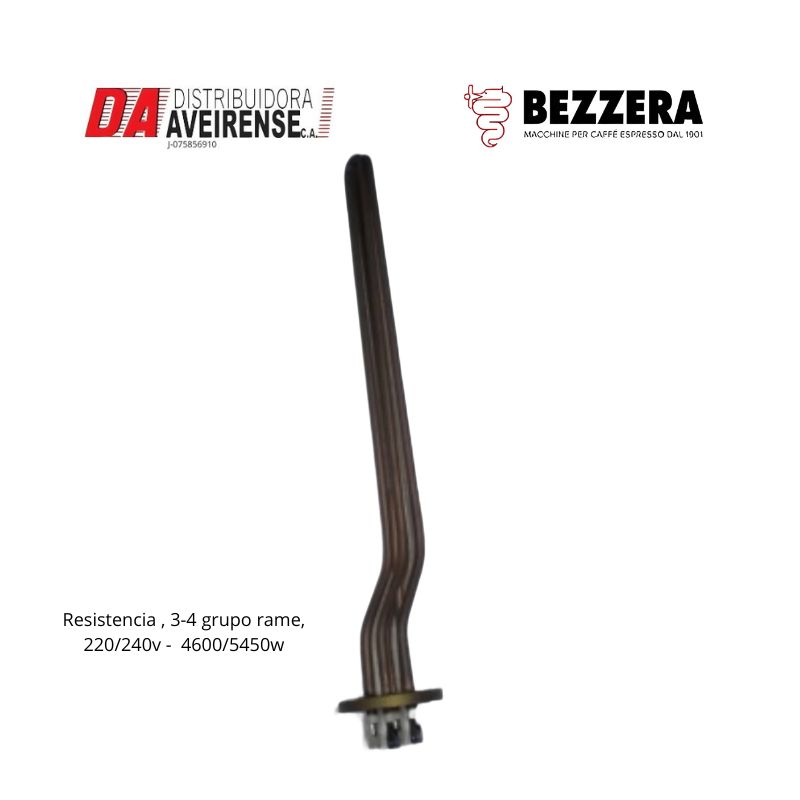 Resistencia , 3-4 grupo rame, 220/240V/4600/5450W