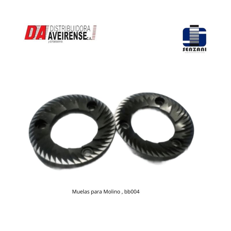 Muelas para Molino , bb004  Marca Bezzera , Senzani