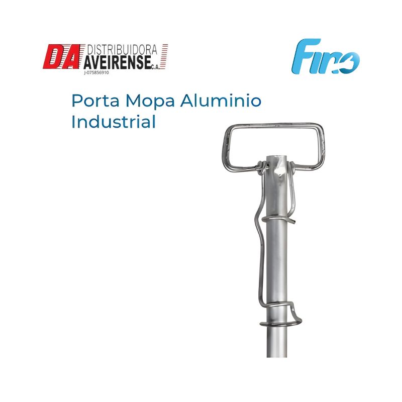 Porta Mopa Aluminio Industrial .