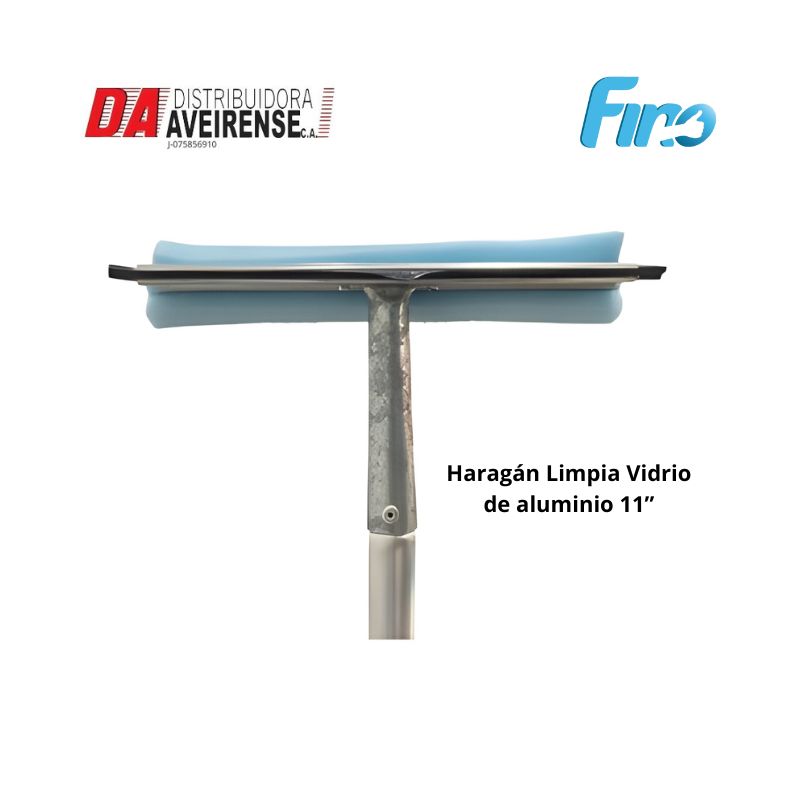 Haragán Limpia Vidrio de aluminio 11”.