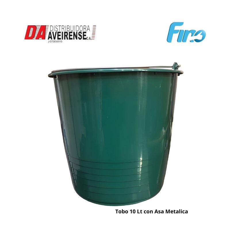 Tobo 10 Lt con Asa Metalica.