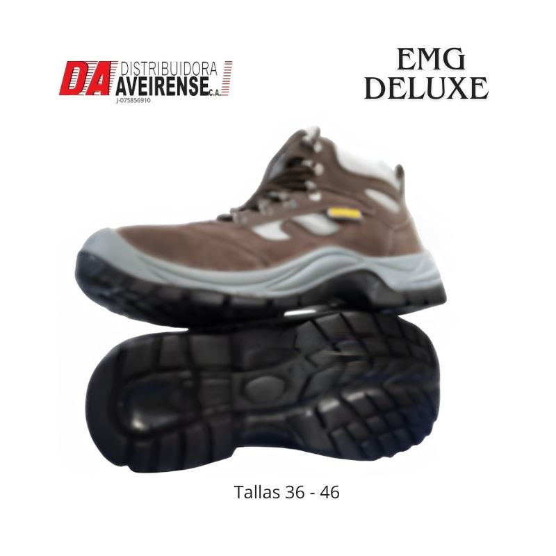 Botas de Seguridad EMG DELUXE Talla 36. calzado ligero
