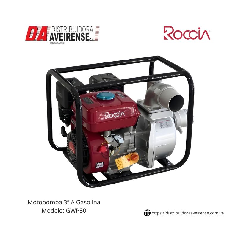 Motobomba 3” A Gasolina.