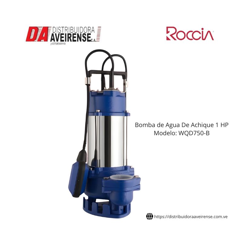 Bomba de Agua De Achique 1 HP.