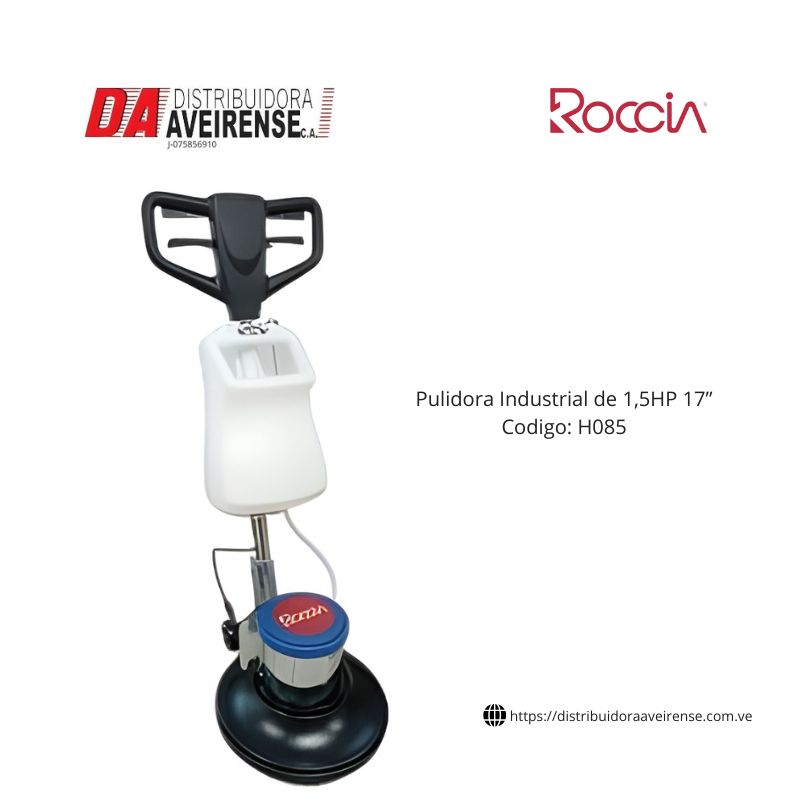 Pulidora Industrial de 1,5HP 17”.