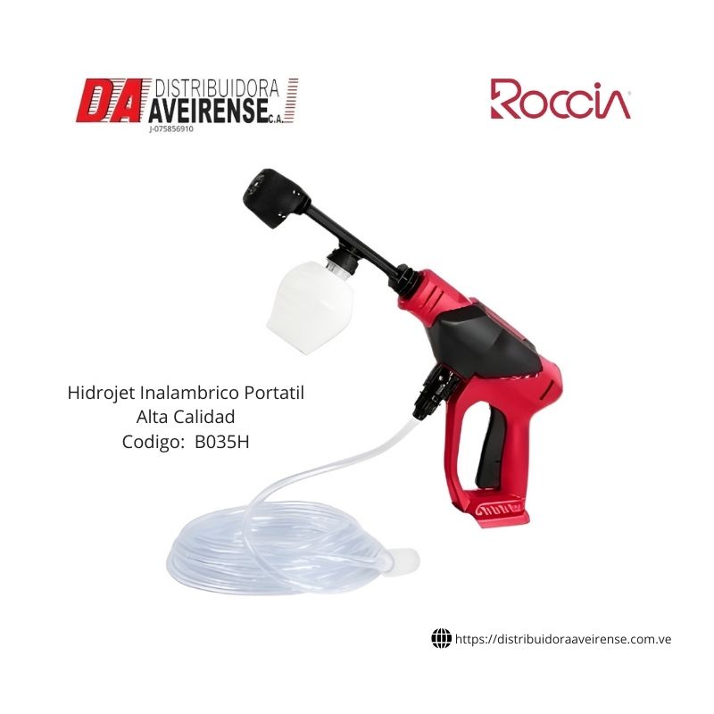 Hidrojet Inalambrico Portatil Alta Calidad. ( NO INCLUYE BATERIA NI CARGADOR )