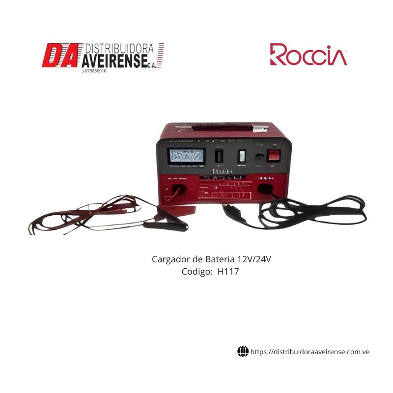Cargador de Bateria 12V/24V.