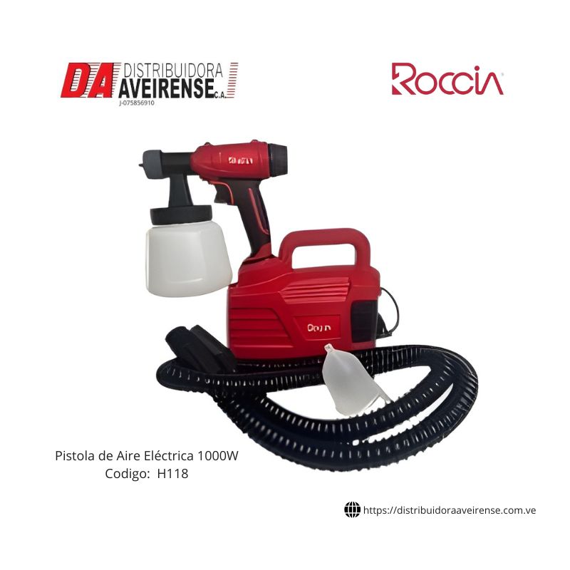 Pistola de Aire Eléctrica 1000W.