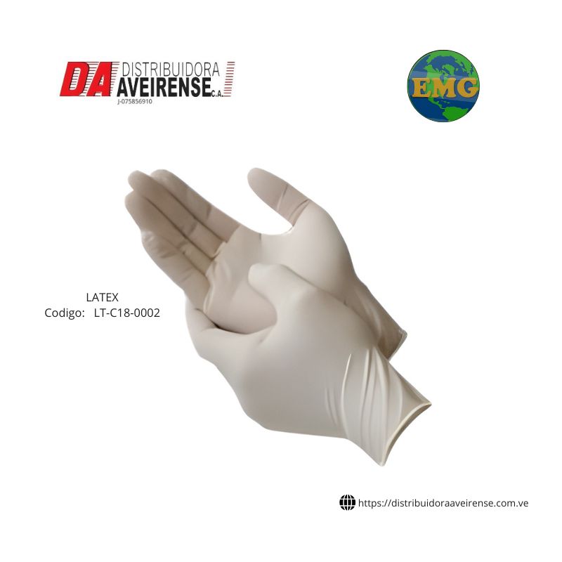 Guante LATEX Talla M.