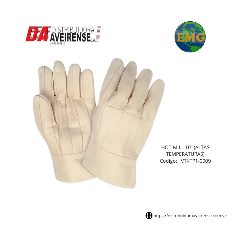 Guante HOT-MILL 10” (ALTAS TEMPERATURAS).