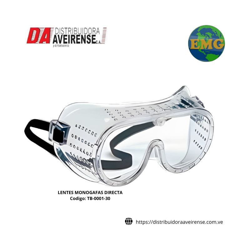 LENTES MONOGAFAS DIRECTA.