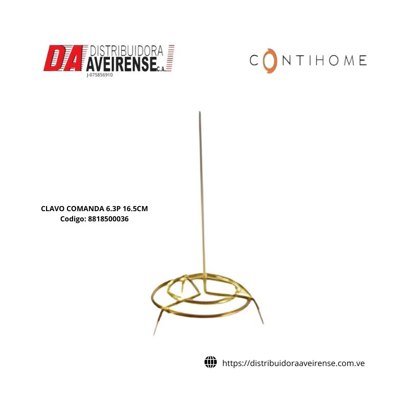 CLAVO COMANDA 6.3P 16.5CM CHPCC-0036.