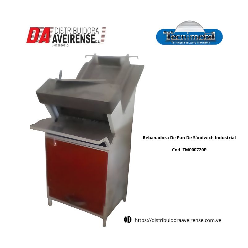 Rebanadora De Pan De Sandwich Industrial Eléctrica cte. 110 V ,60 HZ
