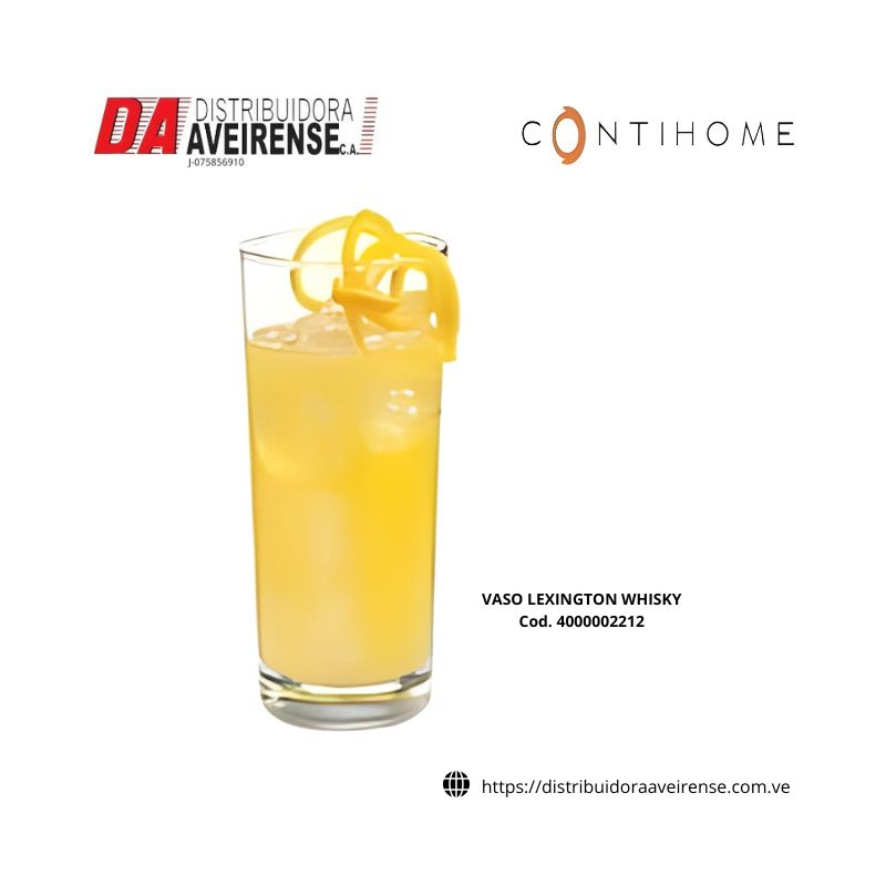 VASO LEXINGTON WHISKY. 12 onzas , caja de 24 unidades precio por unidad