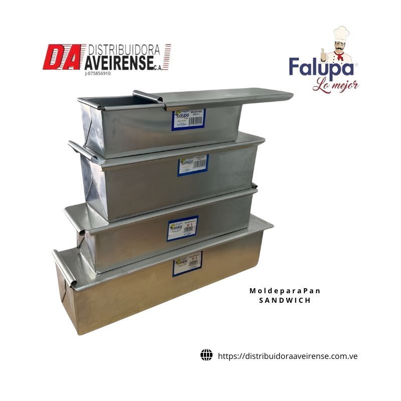 M o l d e  p a r a  P a n  S A N D W I C H,  N-.06. Con tapa