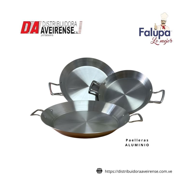 P a e l l e r a  A L U M I N I O  Falu-War  N-.32 cm de 2 mm