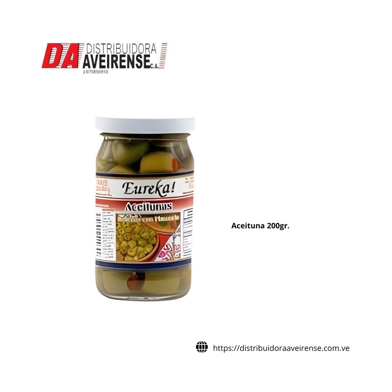 Aceituna Verde con Hueso 200gr.