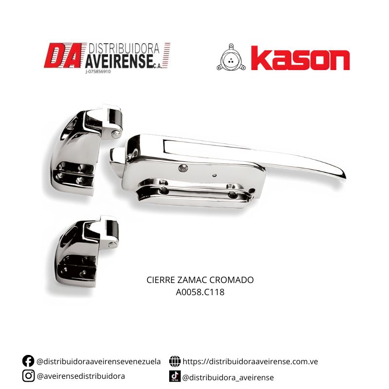 CIERRE ZAMAC CROMADO A0058.C118.