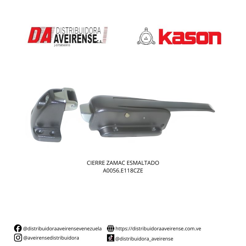 CIERRE ZAMAC ESMALTADO A0056.E118.