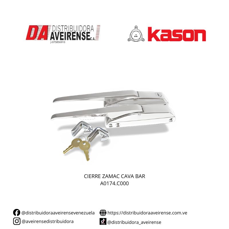 CIERRE ZAMAC CAVA BAR A0174.C000.