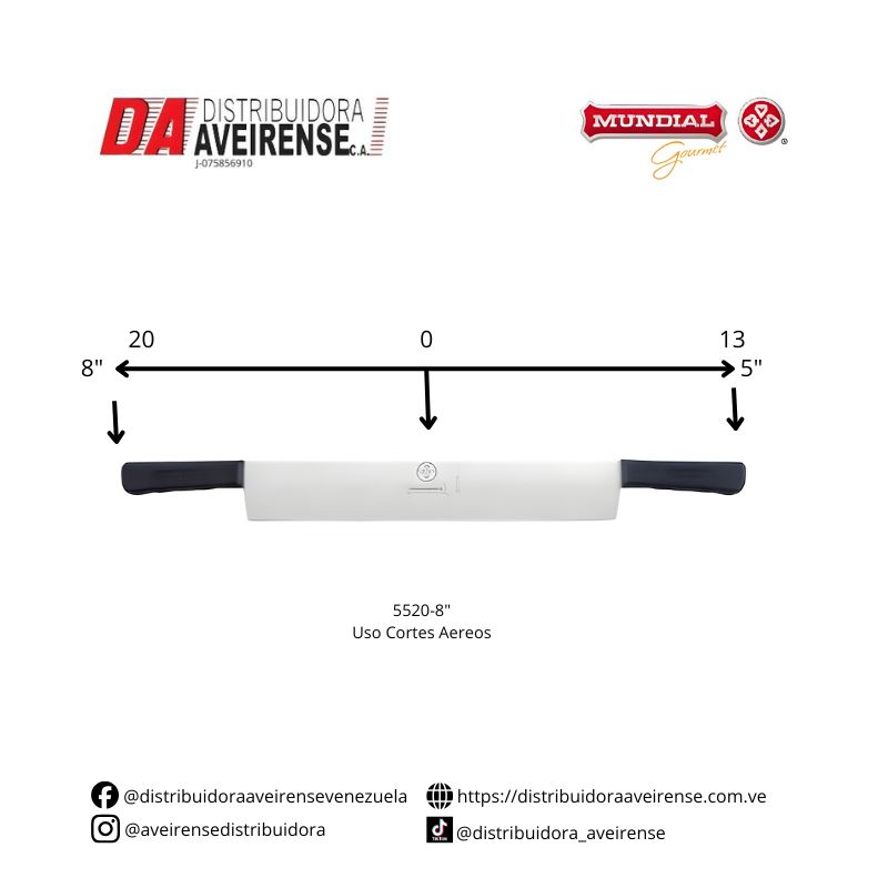 Cuchillo Corte Aereo Modelo 5520-8