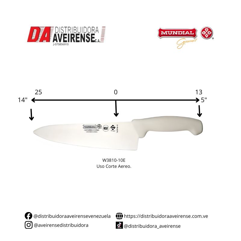 Cuchillo corte aereo Modelo W3810-10E.