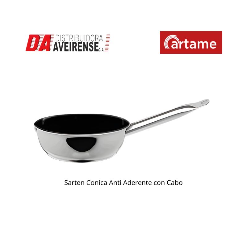 SARTEN CONICA ANTIADHERENTE 40X6.2