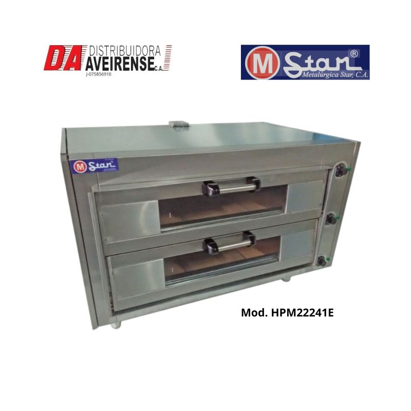 Horno Electrico 2 Camaras. piso refractario