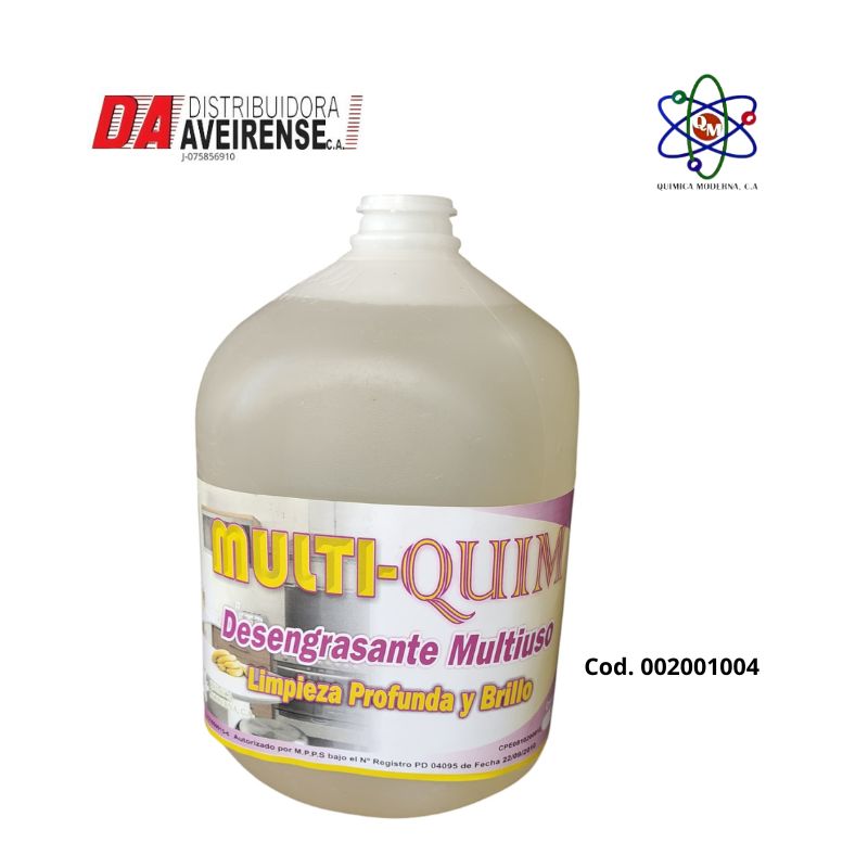 Desengrasante Multiuso  galon ,  4 unidades por caja 