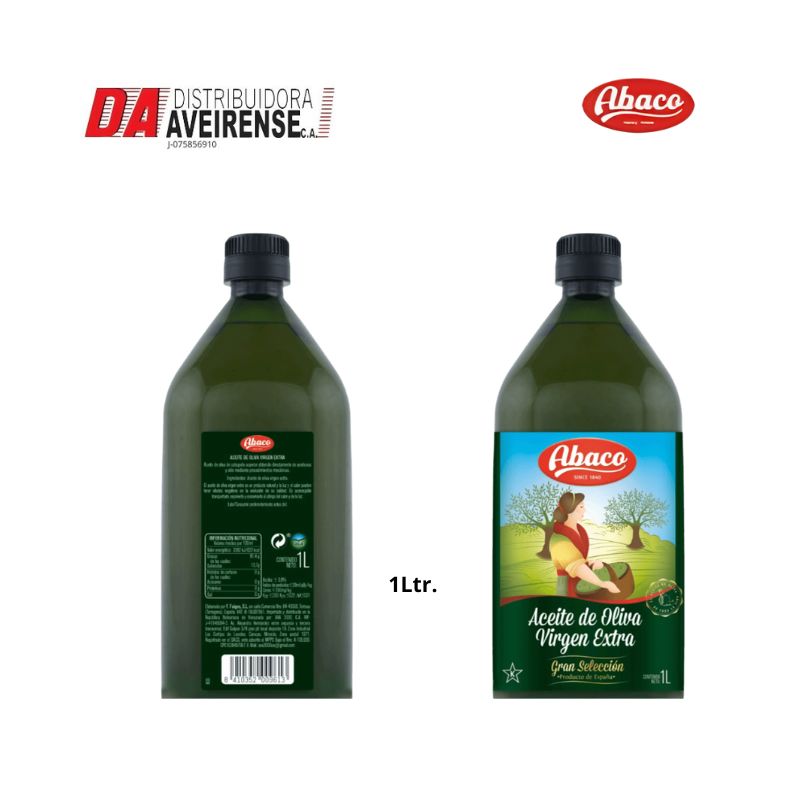Aceite de Oliva 1 Ltro.x 12 unid , botella hard pet  0.23 acidez , origen españa 