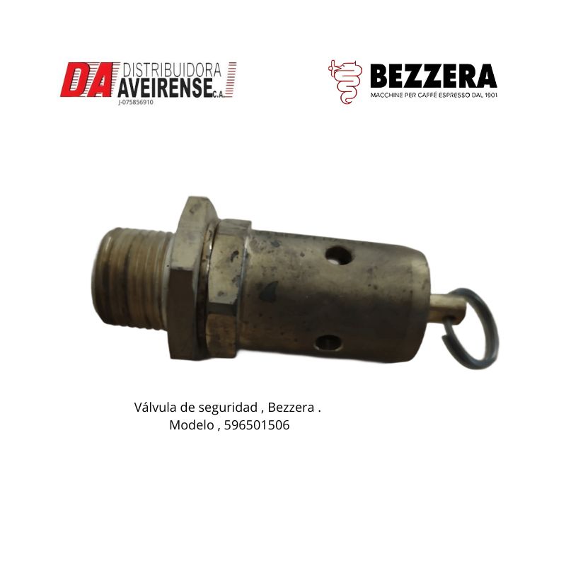 Válvula de seguridad , bezzera .  1.5 bar, Modelo  596501506